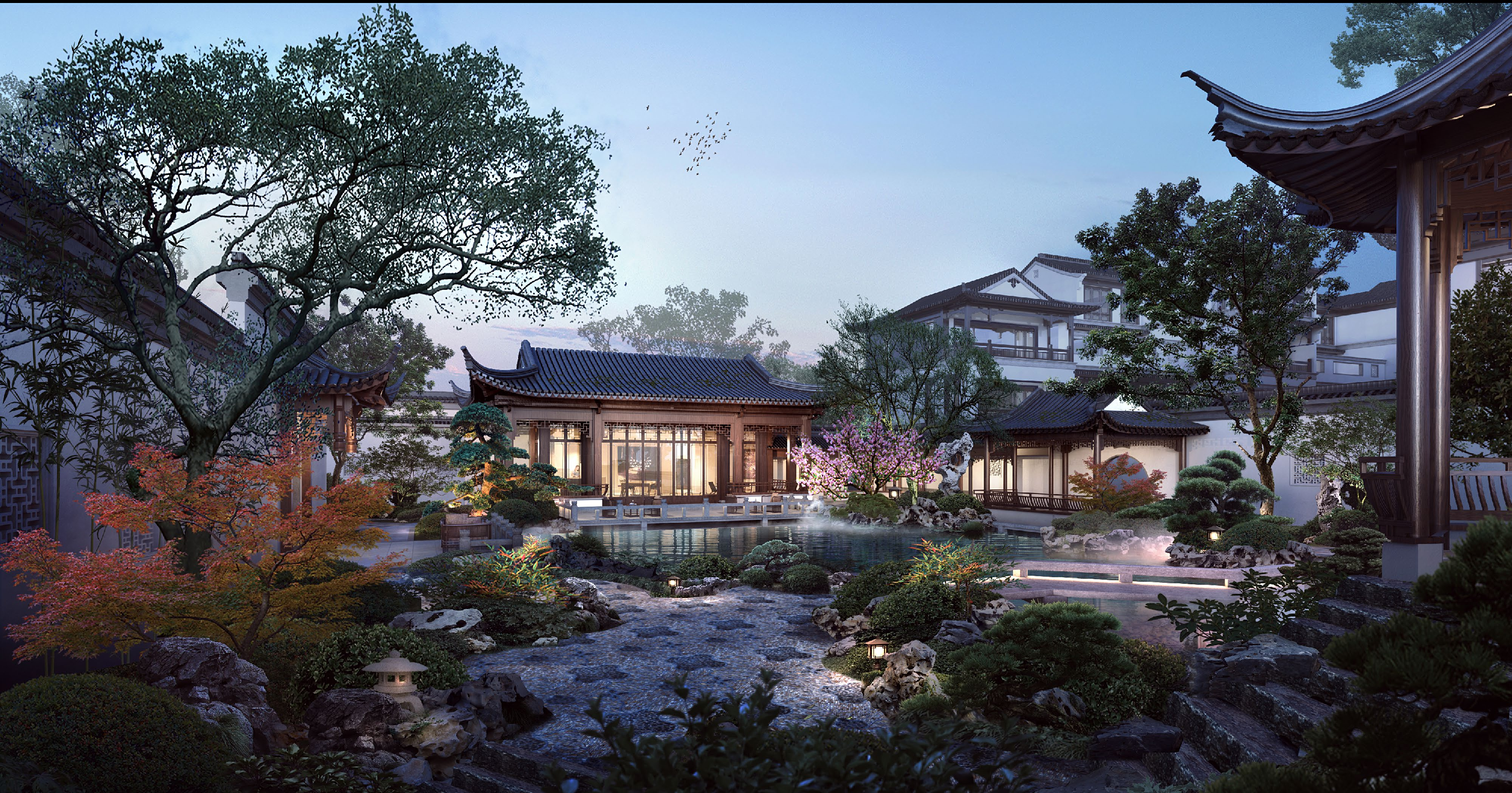 德阳中式庭院